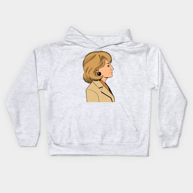 Barbara Walters Kids Hoodie by TwoSeventy (270)